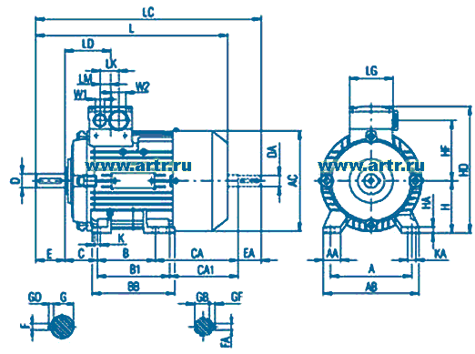  Siemens  1LA9