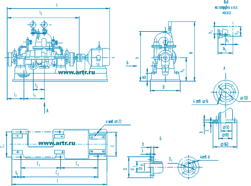 Насос кс 12 110 чертеж