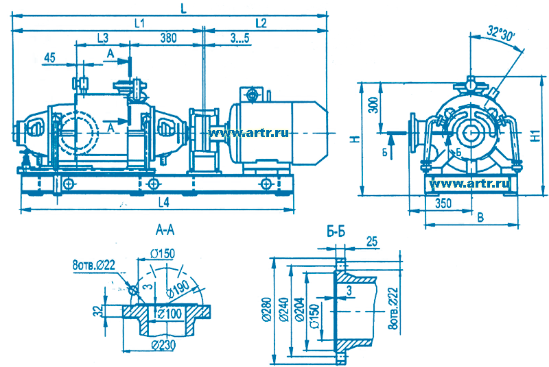 Насос кс 12 110 чертеж