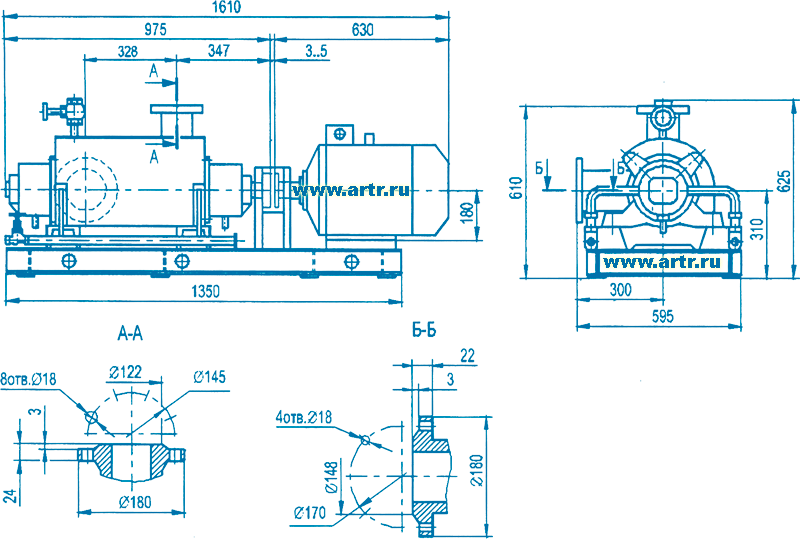 Насос кс 12 110 чертеж