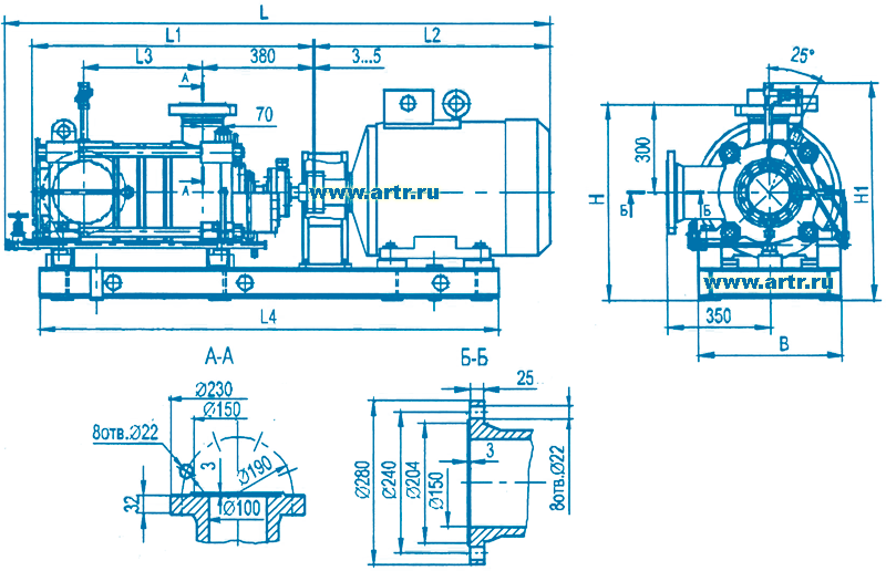 Насос кс 12 110 чертеж